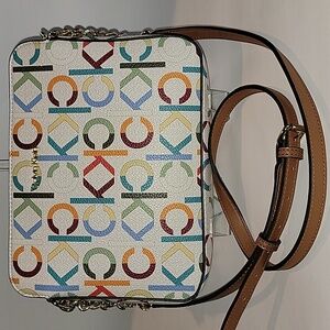 CALVIN KLEIN MULTICOLOR  LOGO CROSSBODY/SHOULDER BAG